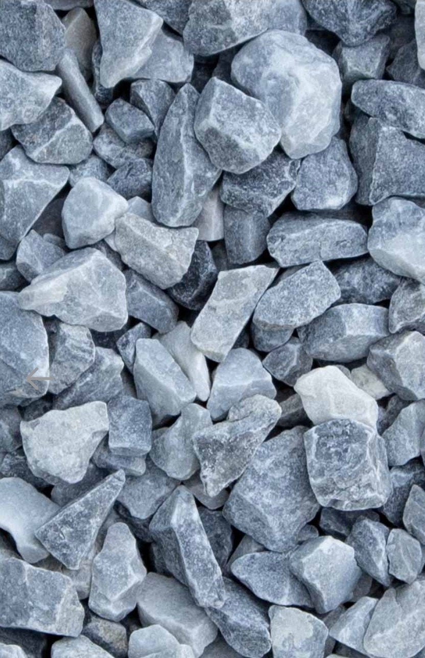 Ice Bleu Split 16 mm - Decoratief Grind voor Tuin en Oprit, Tuin en Terras, Grind, Keien en Split, Ophalen of Verzenden, Split