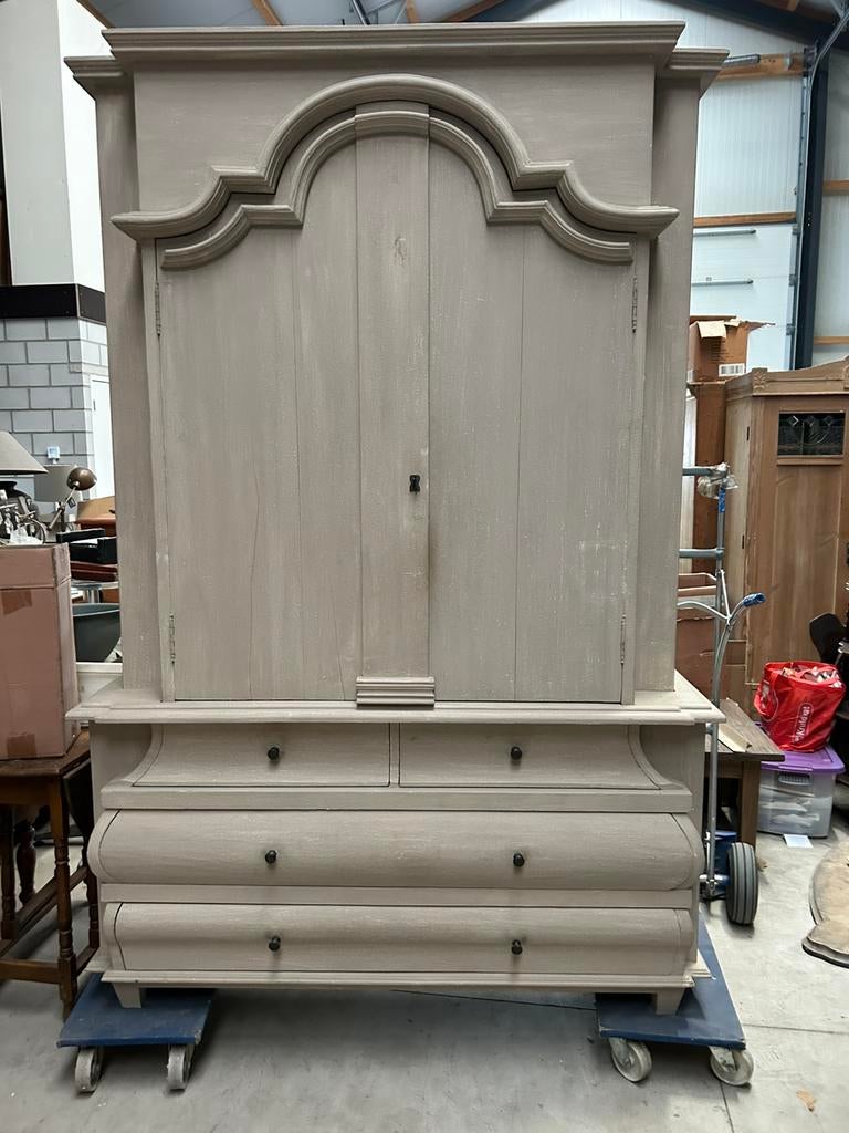 Hoffz paola kast sand grey, Ophalen of Verzenden, Zo goed als nieuw, 25 tot 50 cm, Minder dan 150 cm