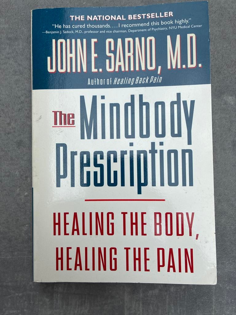 The Mindbody Prescription: Healing the Body, Healing the Pai, Boeken, Ophalen of Verzenden, Zo goed als nieuw