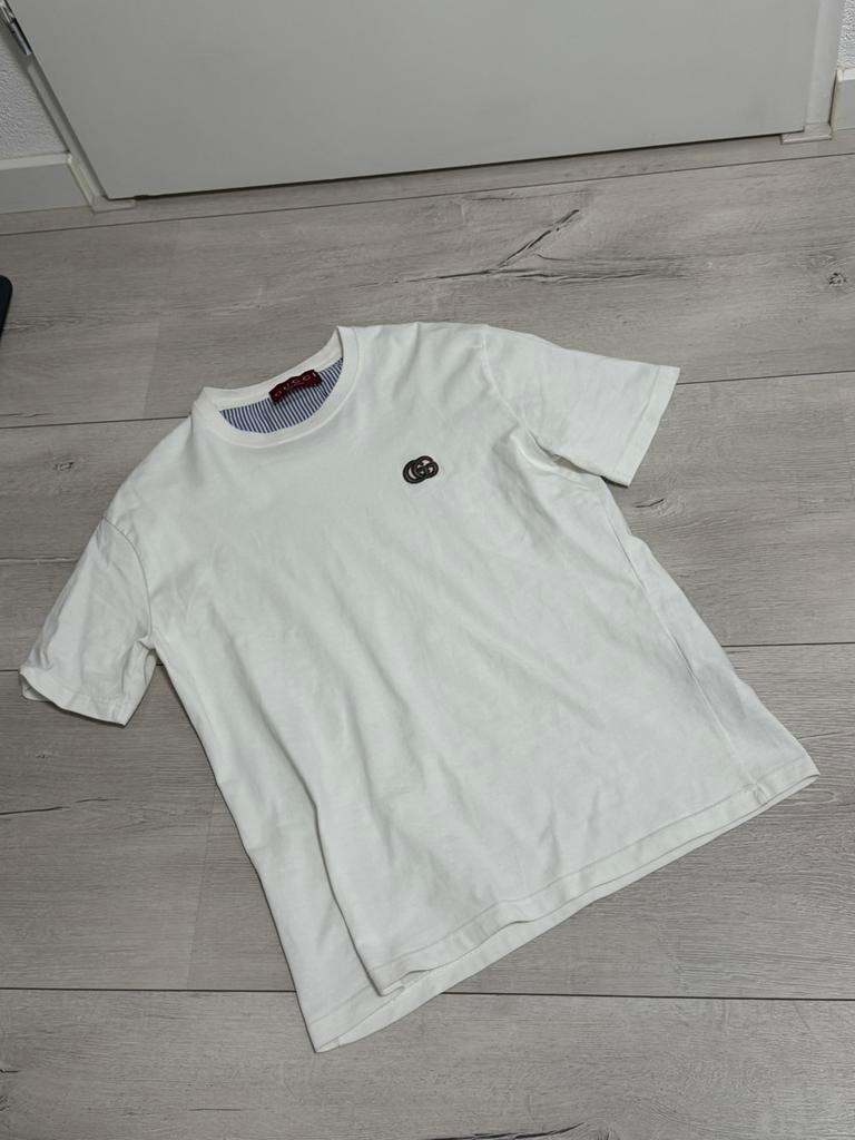 Gucci T-shirt, Ophalen of Verzenden, Zo goed als nieuw, Zwart