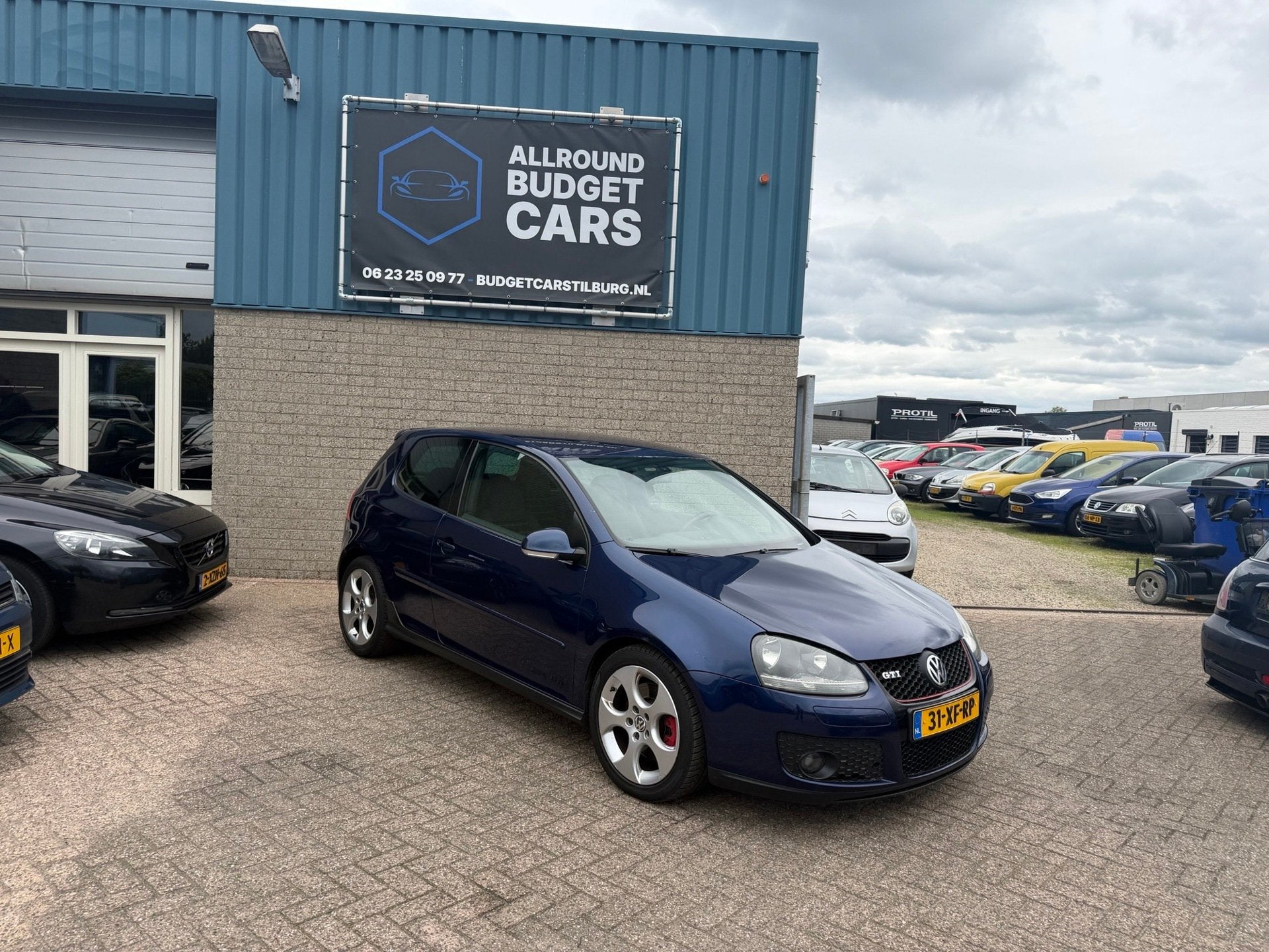 Volkswagen Golf 2.0 TFSI GTI, Stof, Gebruikt, Zwart, 4 cilinders