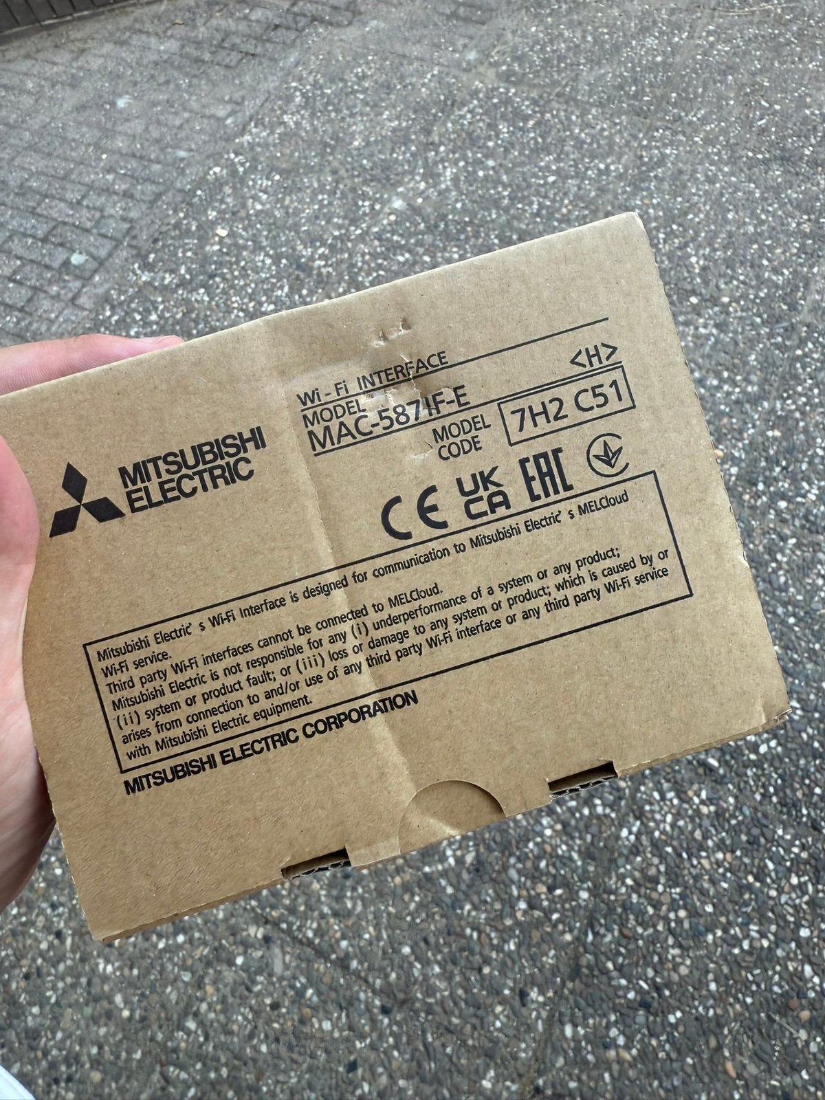 Mitsubishi Electric WiFi Module MAC-587IF-E (MELCloud), Witgoed en Apparatuur, Airco's, Nieuw, 3 snelheden of meer, Ophalen of Verzenden