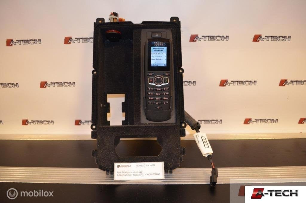 Audi Telefoon Houder A6 A7 4G 4G0035707 4f0910393ab m202, Audi, Gebruikt, Audi, Ophalen of Verzenden