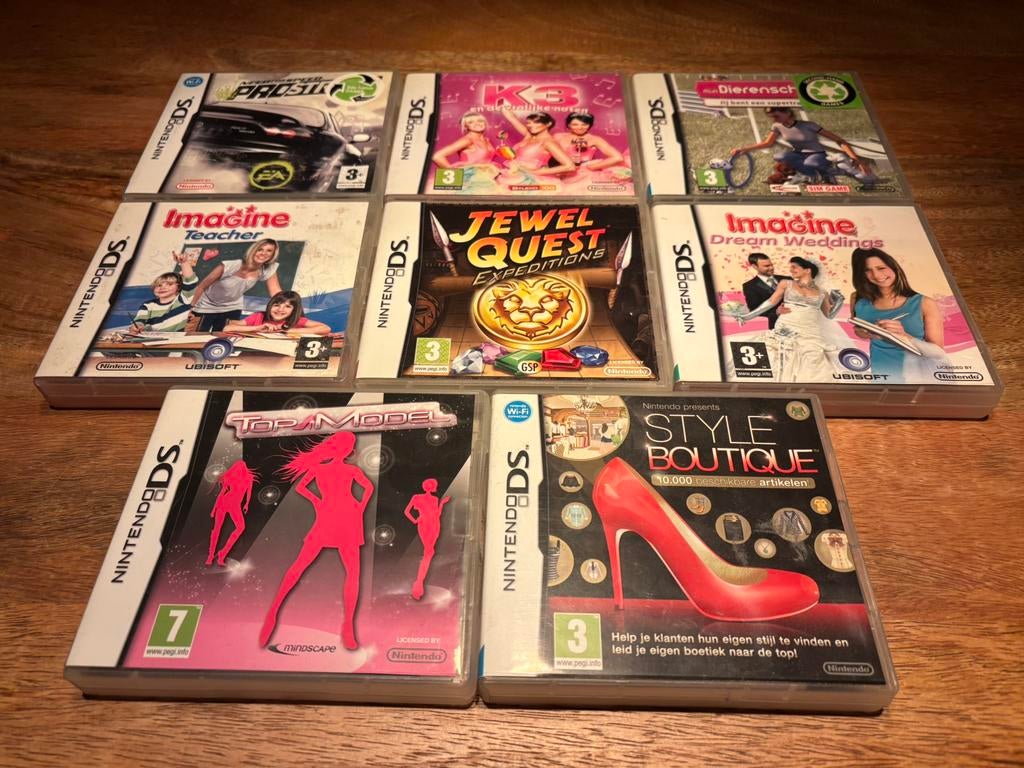 Diverse nintendo ds spellen, Overige genres, 1 speler, Ophalen of Verzenden, Zo goed als nieuw