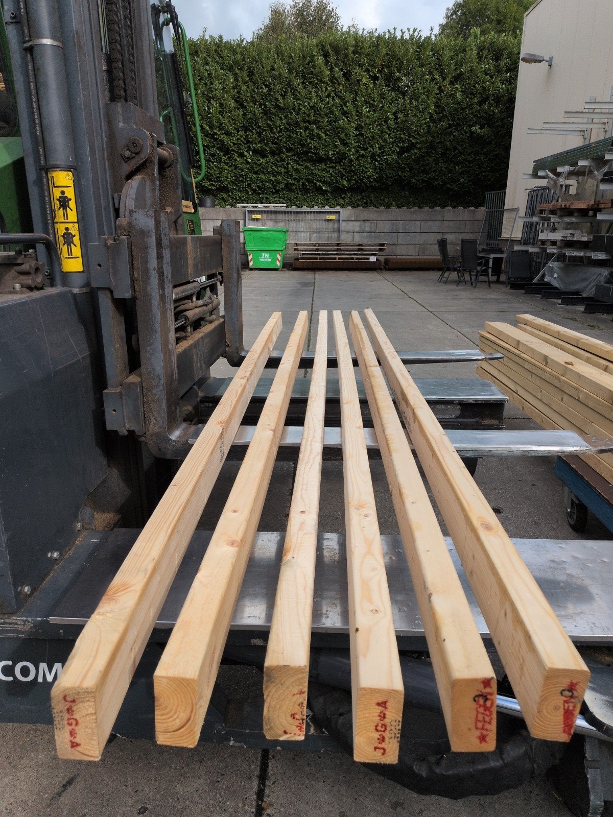 Vuren 47x100 (44x95) 300cm, Ophalen, 250 cm of meer, Balken