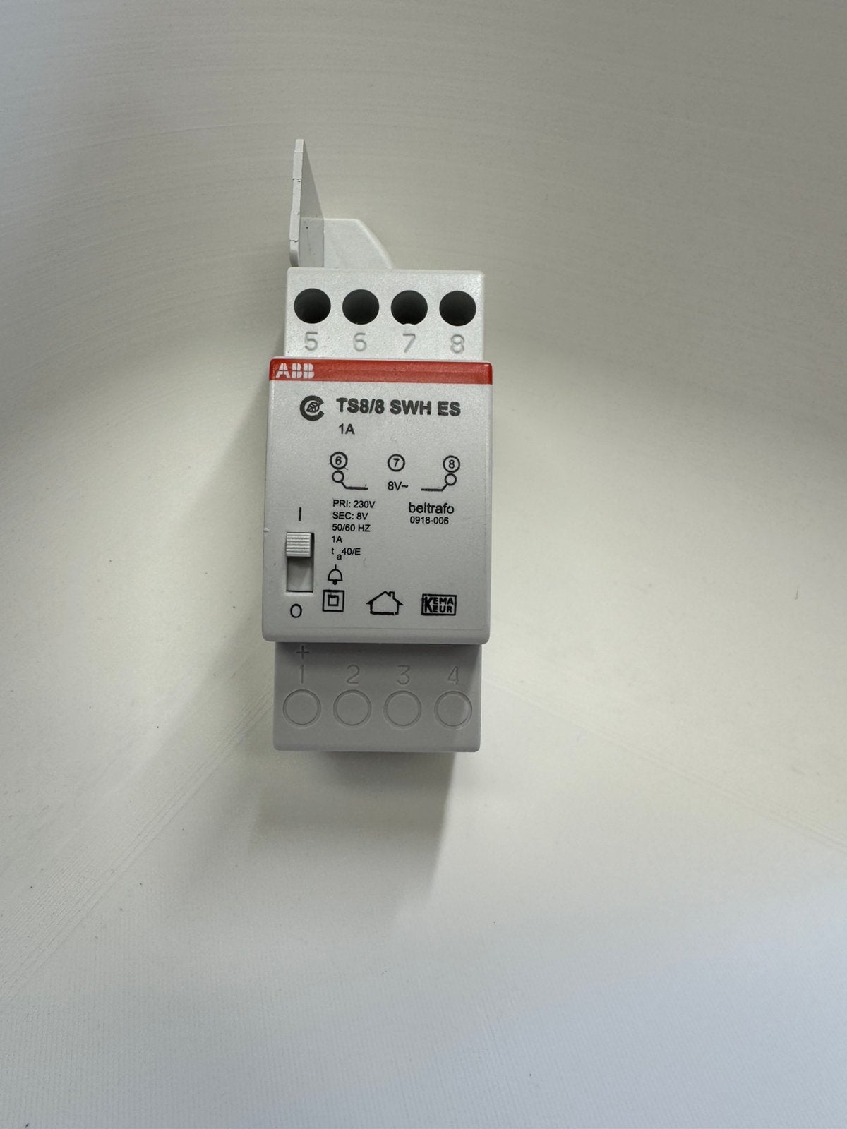 ABB beltrafo TS8/8 SWH 8V DIN rail prijs per stuk, Ophalen of Verzenden, Gebruikt, Overige typen
