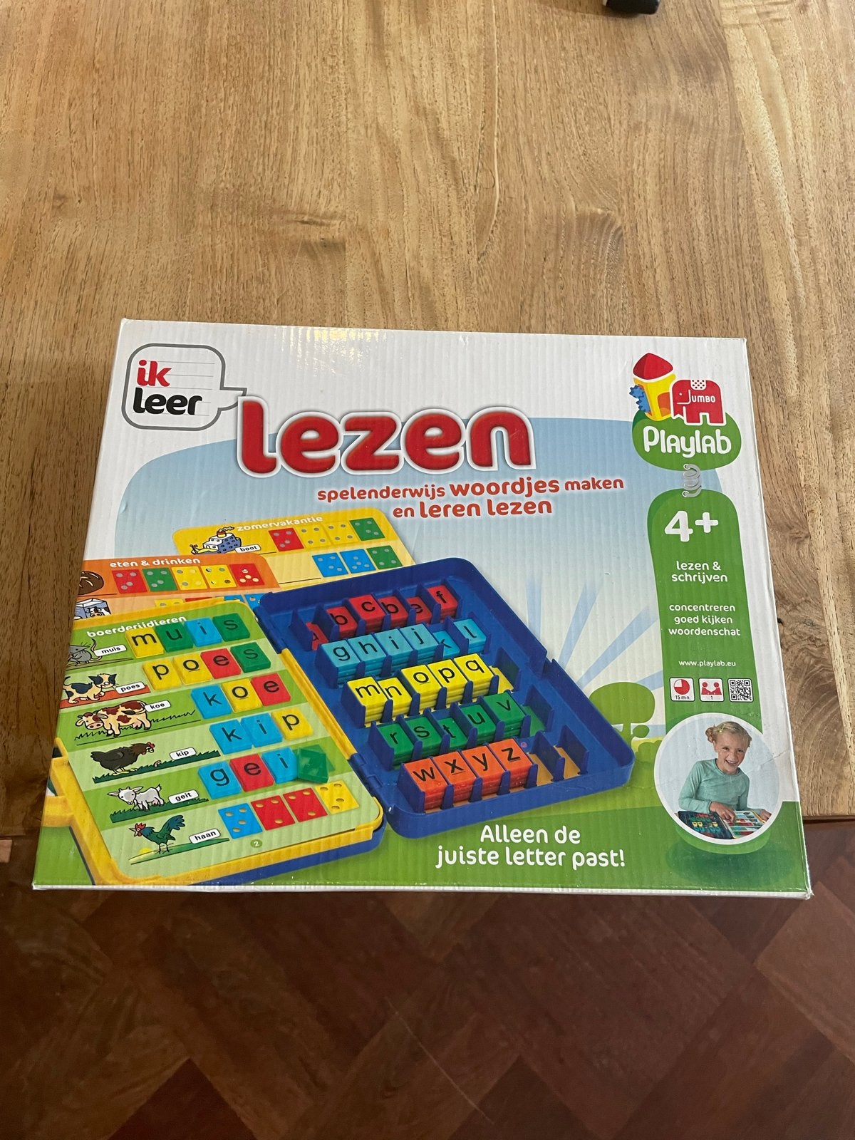 Jumbo Playlab Ik Leer Lezen - Spelenderwijs Leren Lezen, Kinderen en Baby's, Speelgoed | Educatief en Creatief, Ophalen of Verzenden
