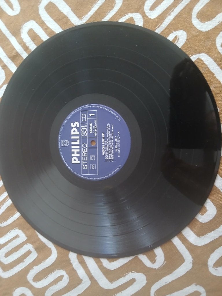 LP Martha Velez American Heartbeat, Cd's en Dvd's, Vinyl Singles, LP, Gebruikt, Verzenden, Overige genres