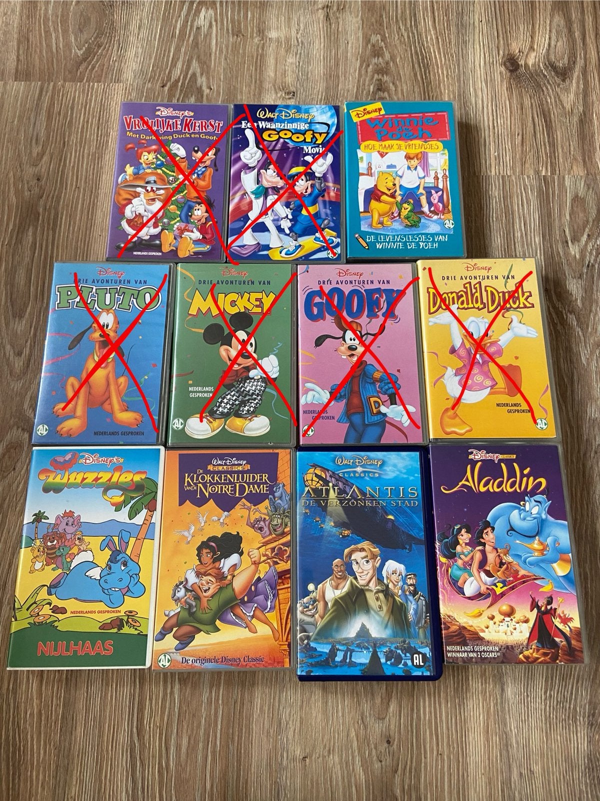 Disney videobanden, Ophalen of Verzenden, Overige figuren, Zo goed als nieuw, Beeldje of Figuurtje