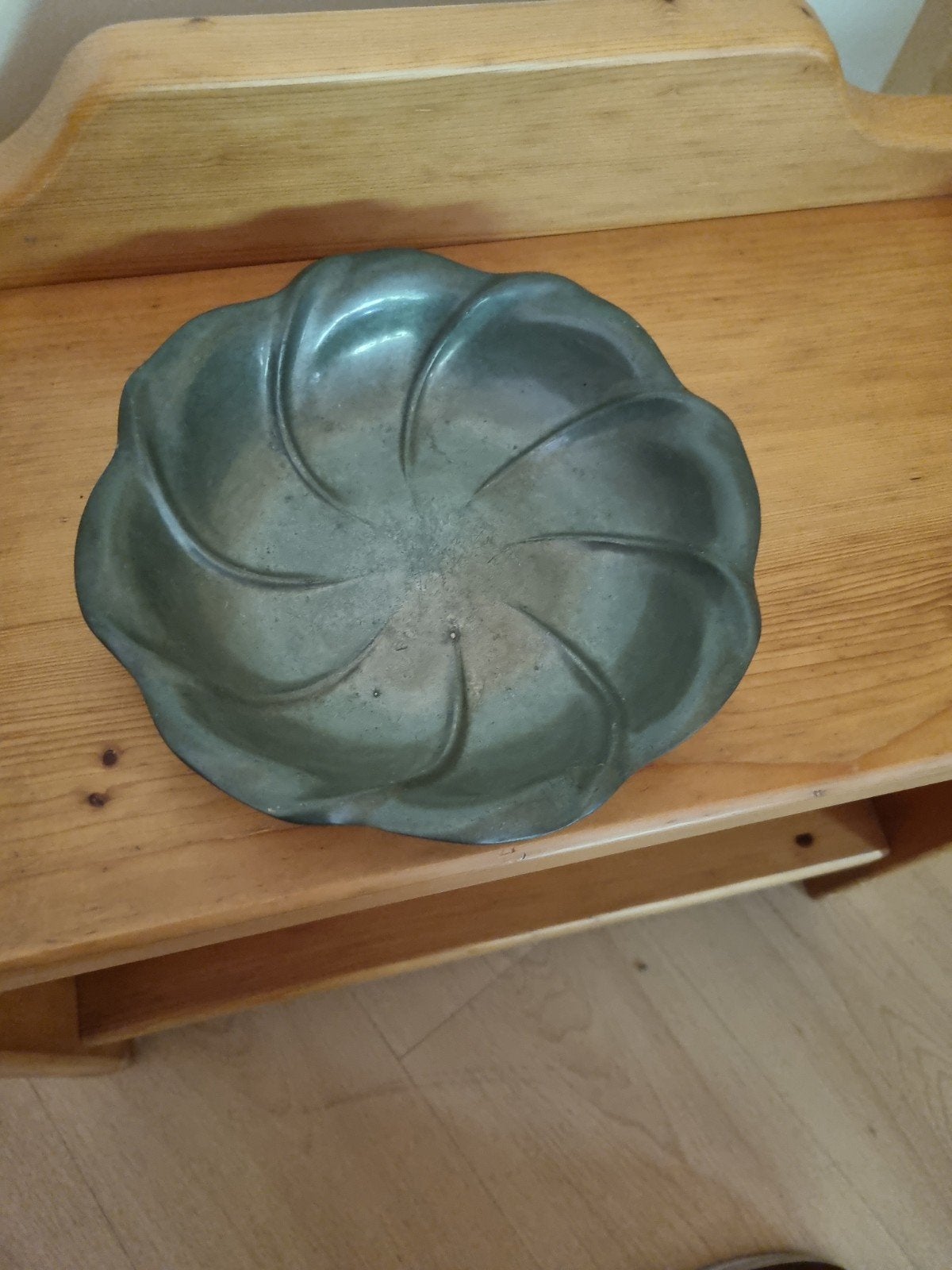 Vintage C. Kutz & Co Holland Tinnen Schaal uit 1956, Antiek en Kunst, Ophalen of Verzenden