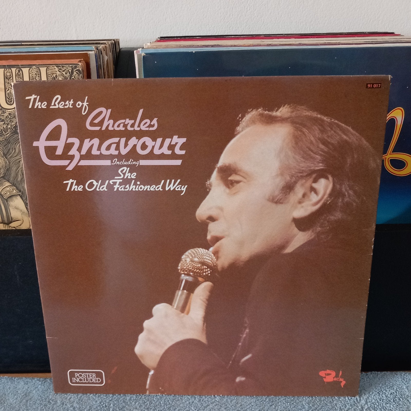 Lp Charles Aznavour the old fashioned way best of, Ophalen of Verzenden, Zo goed als nieuw, 12 inch