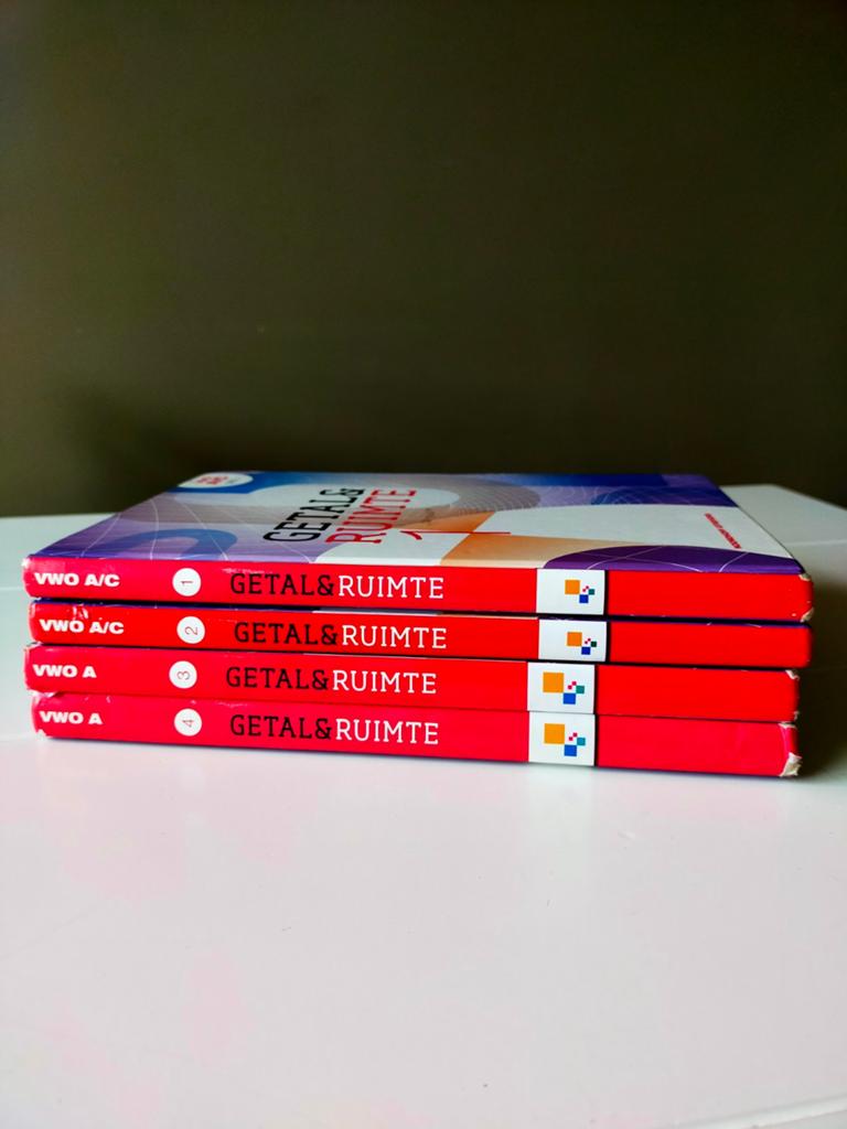 Getal & Ruimte VWO A/C Wiskunde deel 1-4, Boeken, Schoolboeken, Ophalen of Verzenden, Gelezen, VWO, Wiskunde A