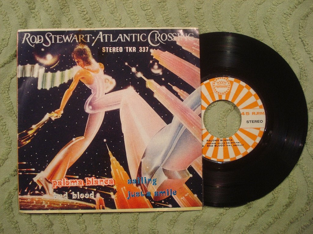 Rod Stewart 7" Vinyl EP: ‘Sailing’ (Thailand), Cd's en Dvd's, 7 inch, Ophalen of Verzenden, Zo goed als nieuw, EP
