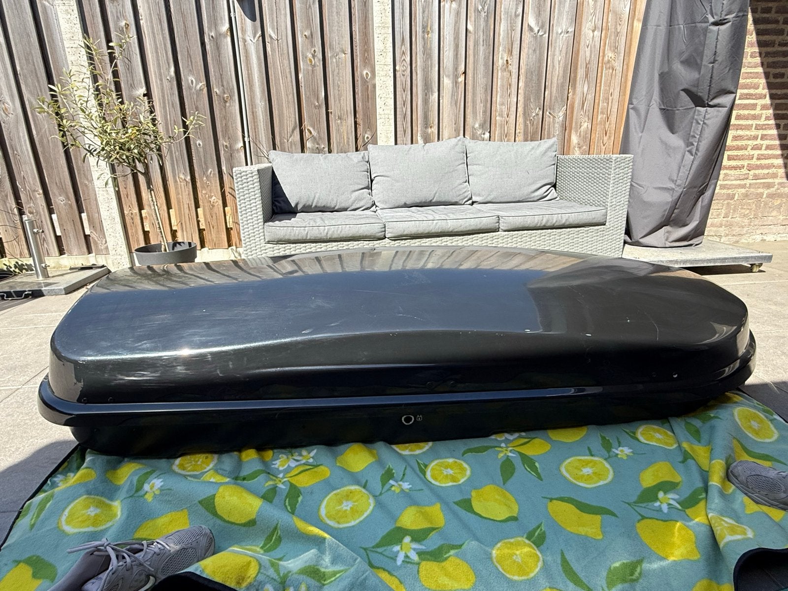 Nissan Dakkoffer - Large (630 liter), Ophalen, Gebruikt