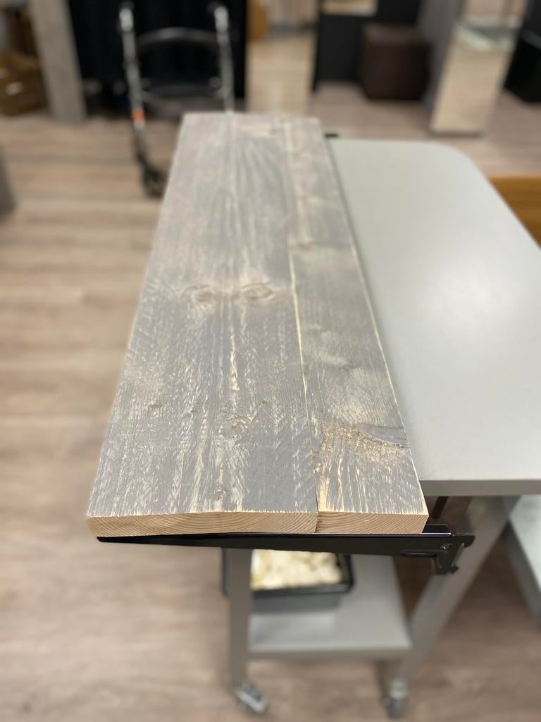 Houten legplank van steigerhout., Ophalen of Verzenden, Zo goed als nieuw, Rechthoekig, 50 tot 100 cm