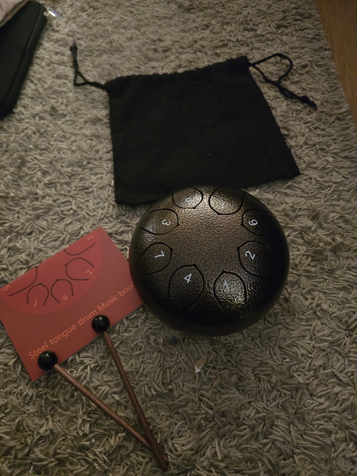 Stalen Tongtrommel met Accessoires -  als nieuw, Muziek en Instrumenten, Verzenden, Zo goed als nieuw, Overige merken
