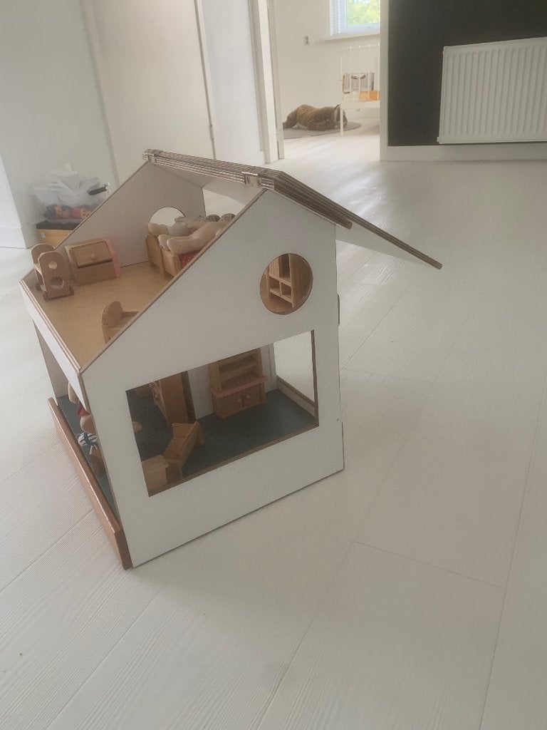 Poppenhuis, Kinderen en Baby's, Ophalen, Gebruikt, Poppenhuis