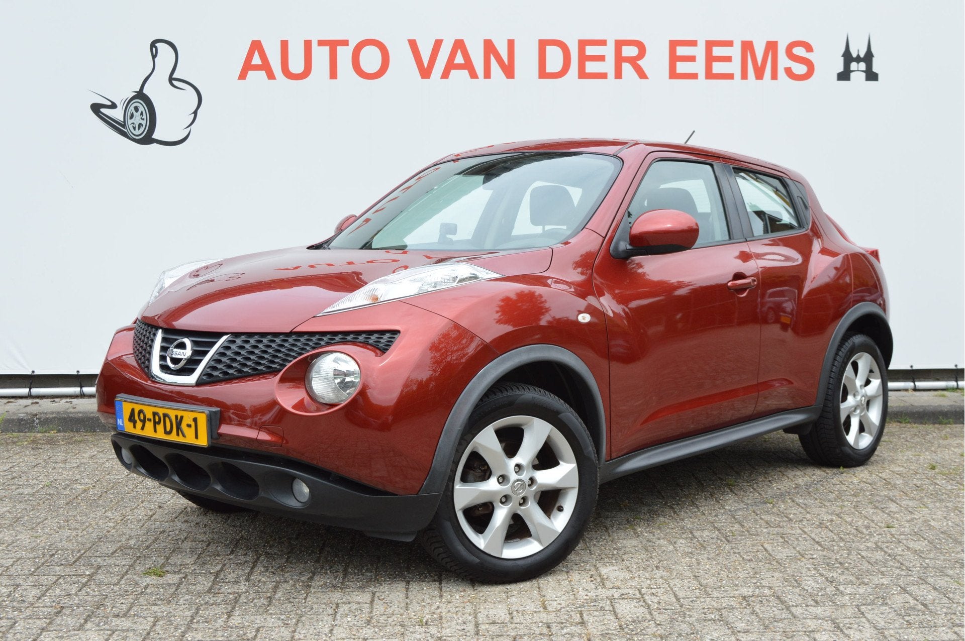 Nissan Juke 1.6 Acenta Eco / NL-Auto / Climate control / Hog, Auto's, Nissan, Euro 5, 4 cilinders, 49 €/maand, Origineel Nederlands