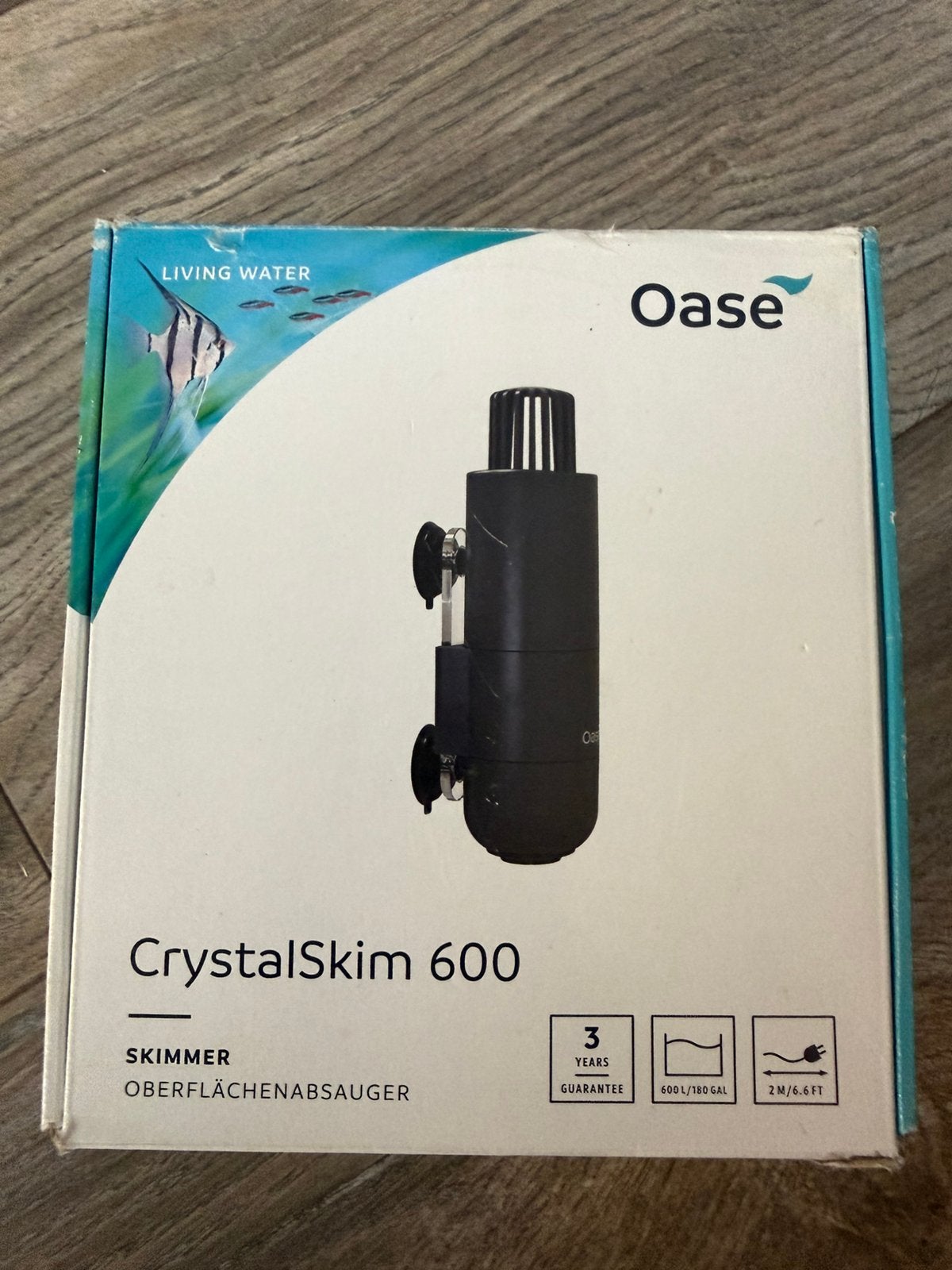 Oase CrystalSkim 600 (Skimmer voor Aquarium), Ophalen, Zo goed als nieuw