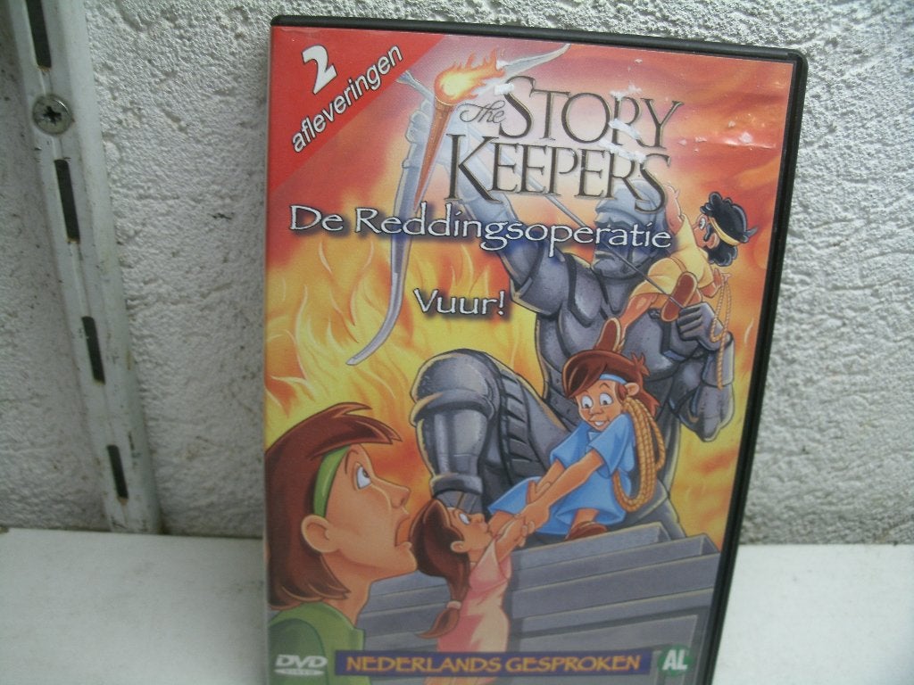 dvd 179k story keepers de reddings operatie vuur, Alle leeftijden, Ophalen of Verzenden, Zo goed als nieuw