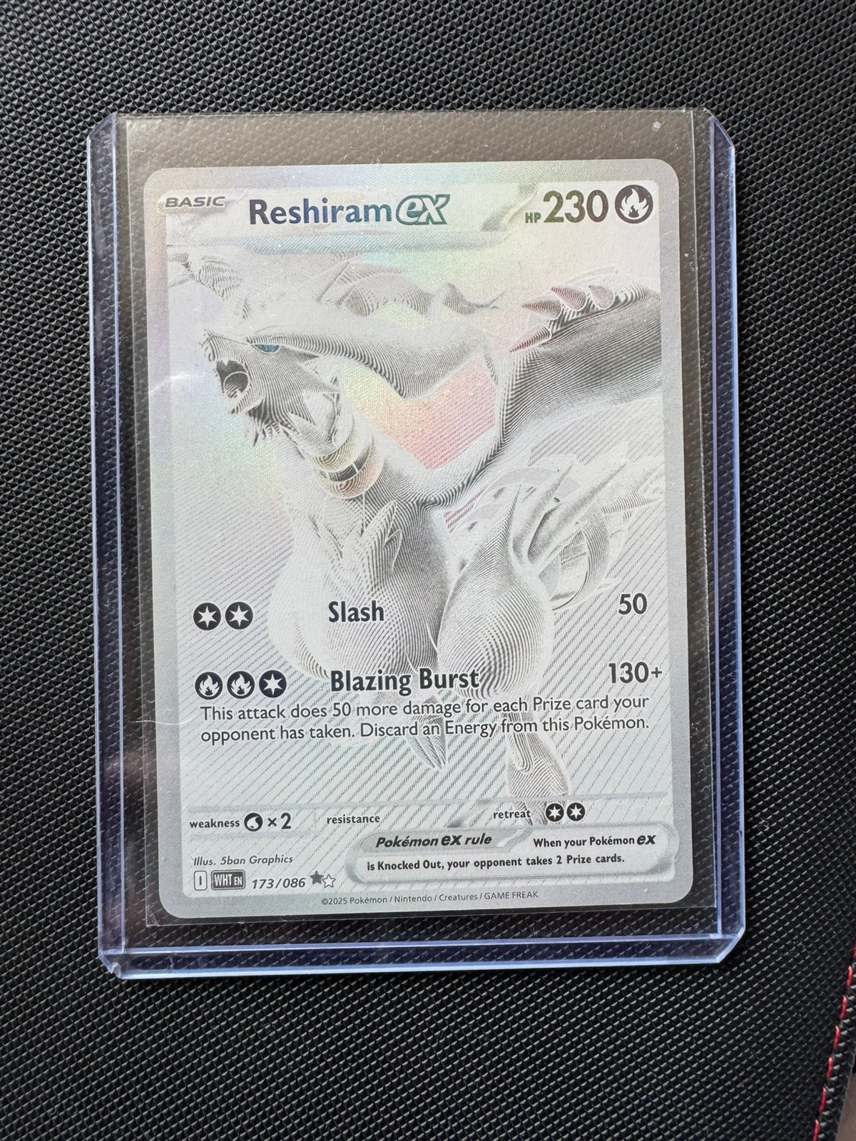 Reshiram 173, Ophalen of Verzenden, Zo goed als nieuw