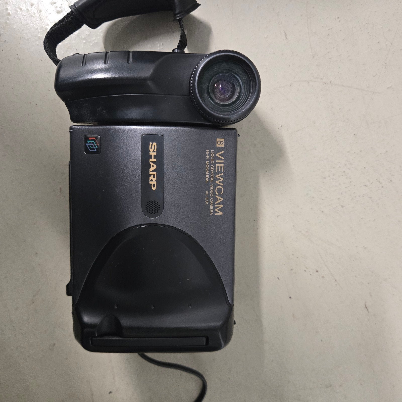 Vintage Sharp Viewcam VL-E31S Videocamera met accessoires, Ophalen of Verzenden
