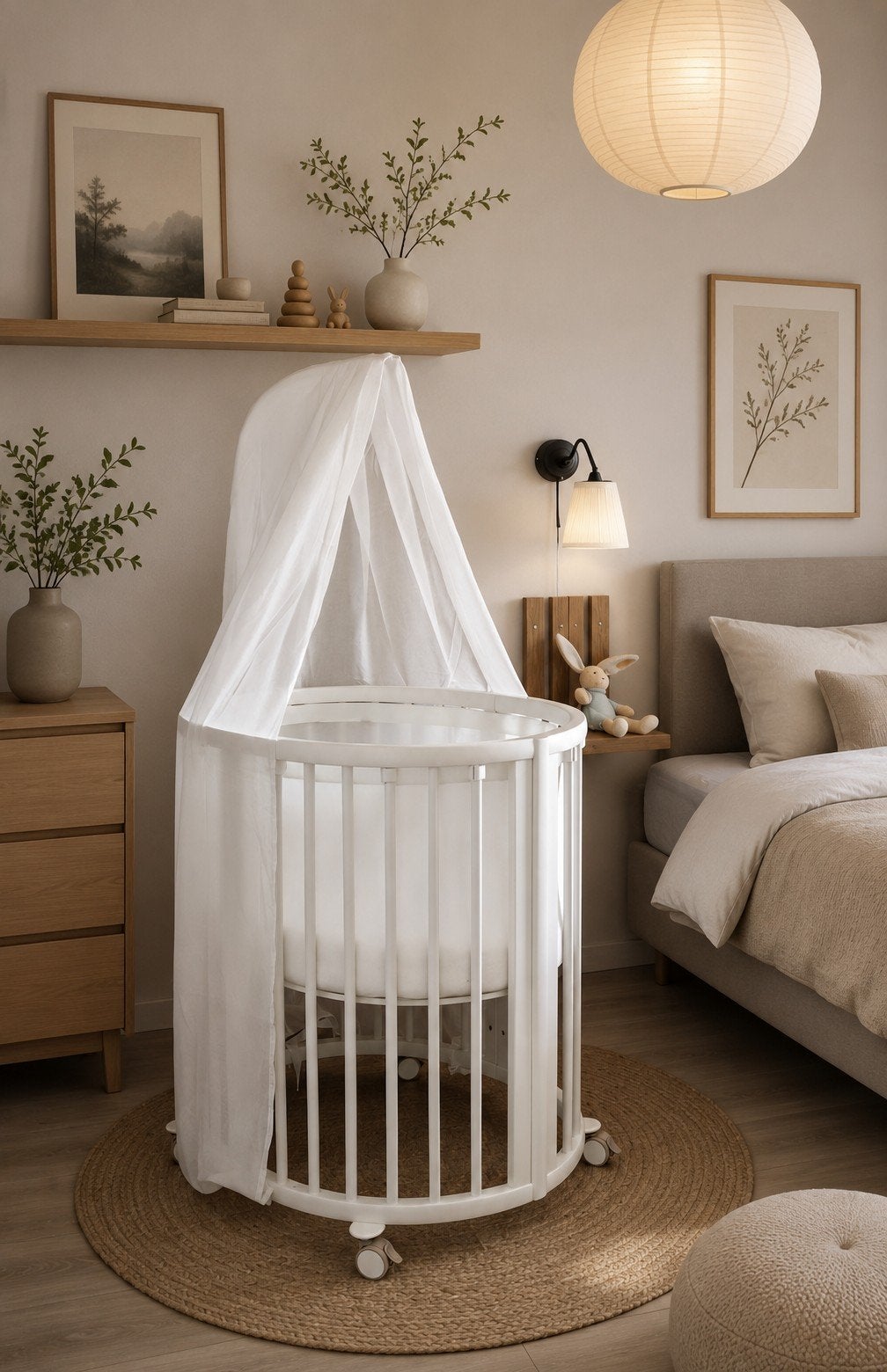 Nieuwstaat Stokke Sleepi V3 Mini WIEGJE + accessoires, Kinderen en Baby's, Ophalen, Zo goed als nieuw, Wieg