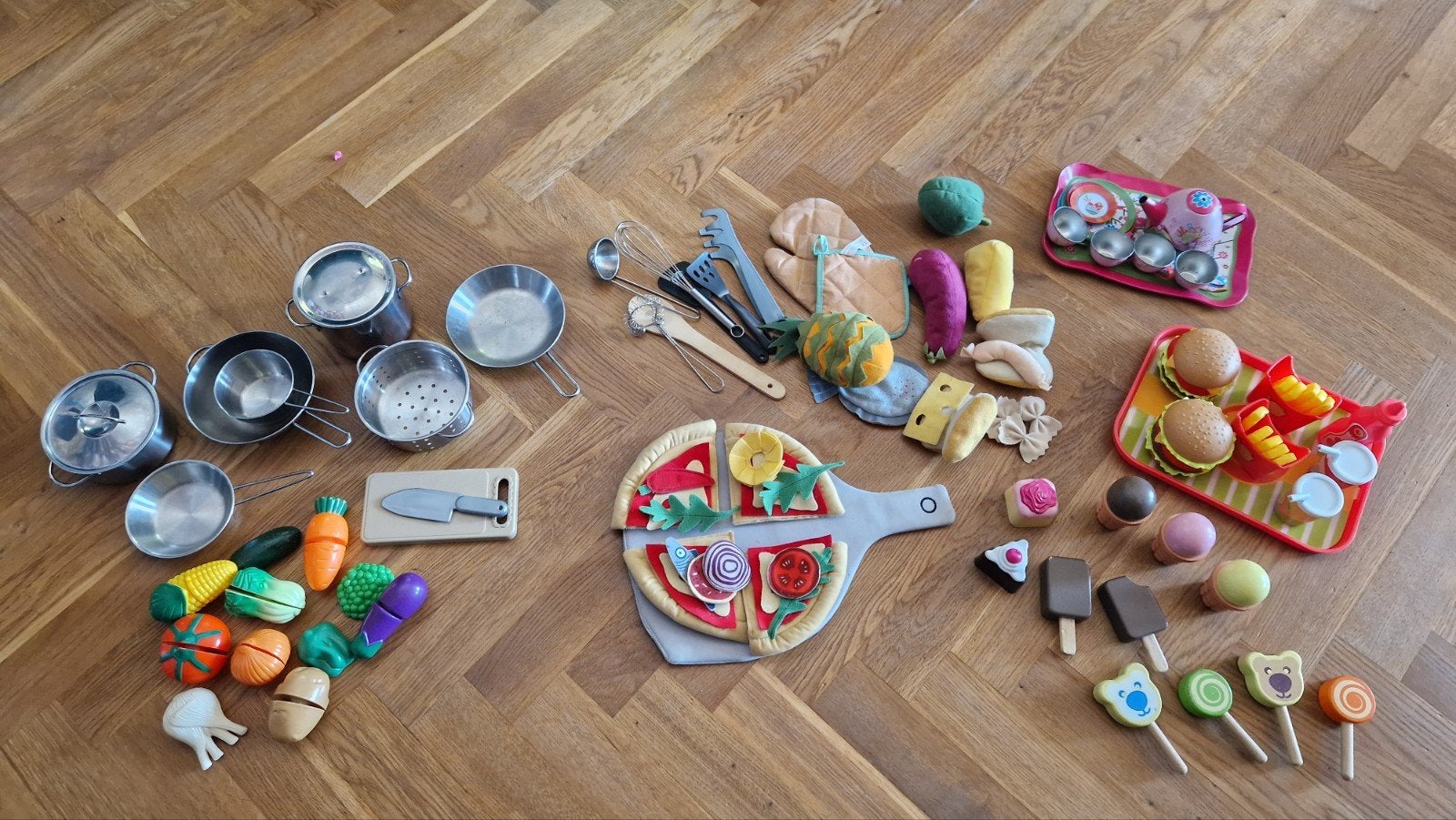 kookspeelgoed voor speelkeukentje, Ophalen, Gebruikt, Overige materialen, Speelkeuken-accessoire