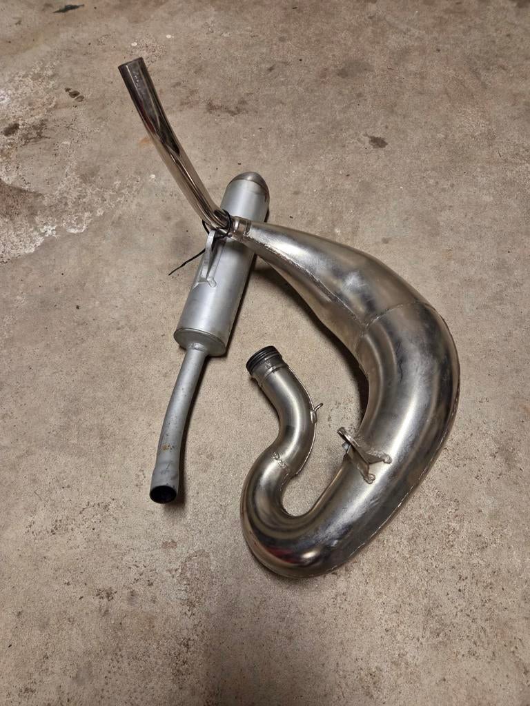 Originele uitlaat KTM 65cc, Ophalen, Gebruikt