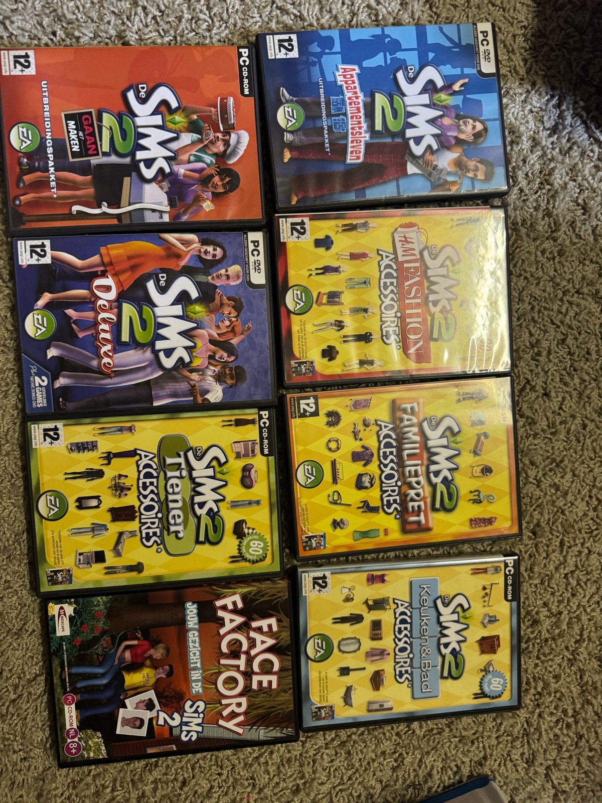 De Sims 2 PC CD-ROM Spellen  Bundel, Gebruikt, 1 speler, Ophalen of Verzenden, Vanaf 12 jaar