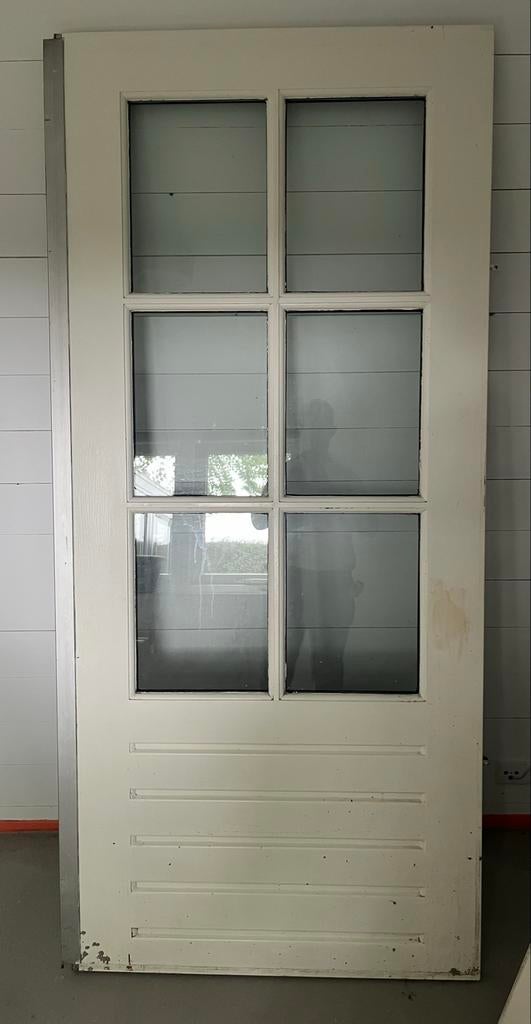 Twee achterdeuren (set) 92.9x211.3 cm, Ophalen, Gebruikt, 80 tot 100 cm, 215 cm of meer