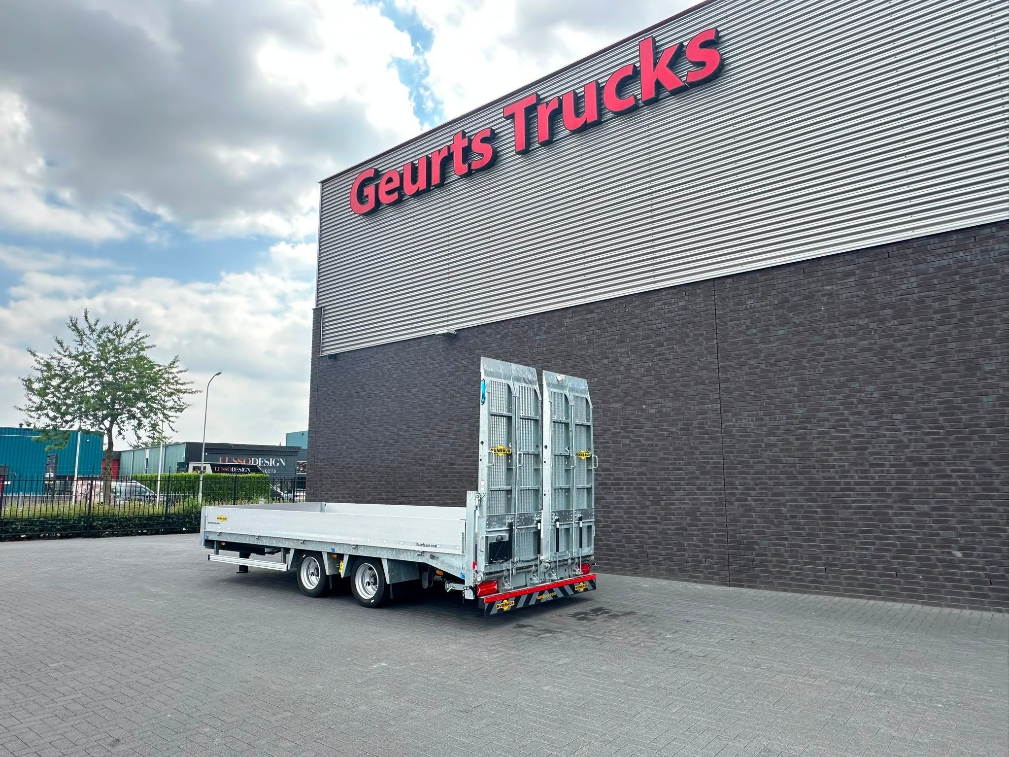 Humbaur TBA 2 ASSER DIEPLAPER AANHANGER (bj 2025), Overige brandstoffen, Bedrijf, Zilver of Grijs, Aanhangers en Opleggers