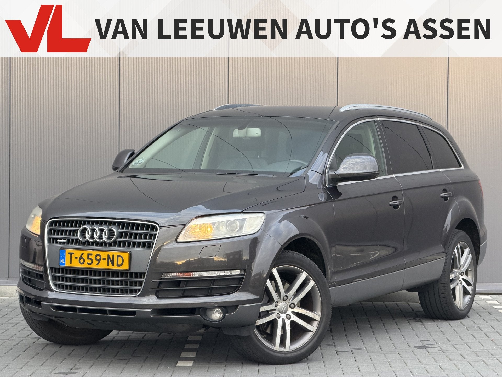 Audi Q7 4.2 FSI quattro 5+2 | APK tot 11-2026 | Extra wielen, Auto's, Audi, Automaat, Gebruikt, 7 stoelen, 2605 kg