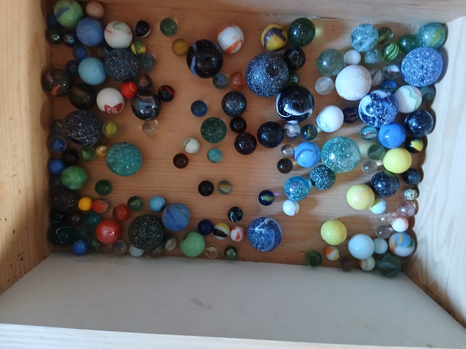 knikkers te koop €2,50, Ophalen, Gebruikt