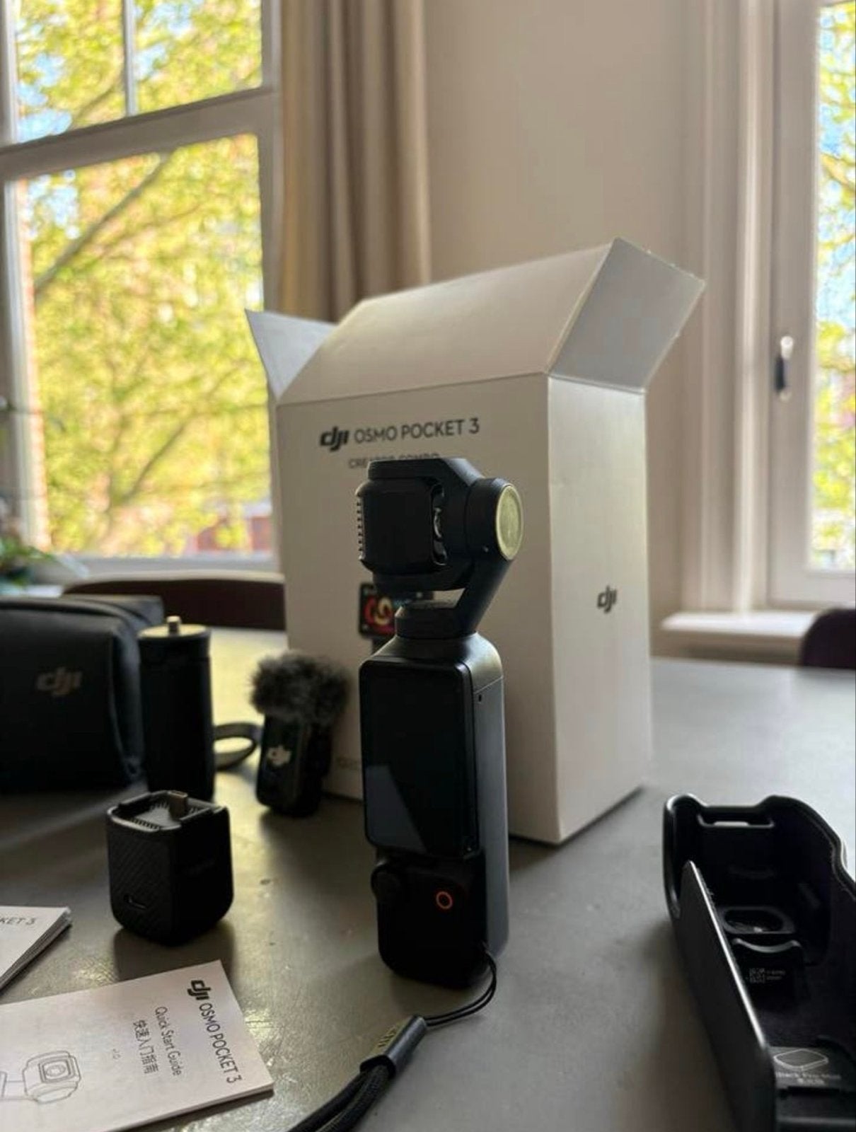 DJI Osmo Pocket 3 Creator Combo + 5 jaar garantie, Ophalen of Verzenden