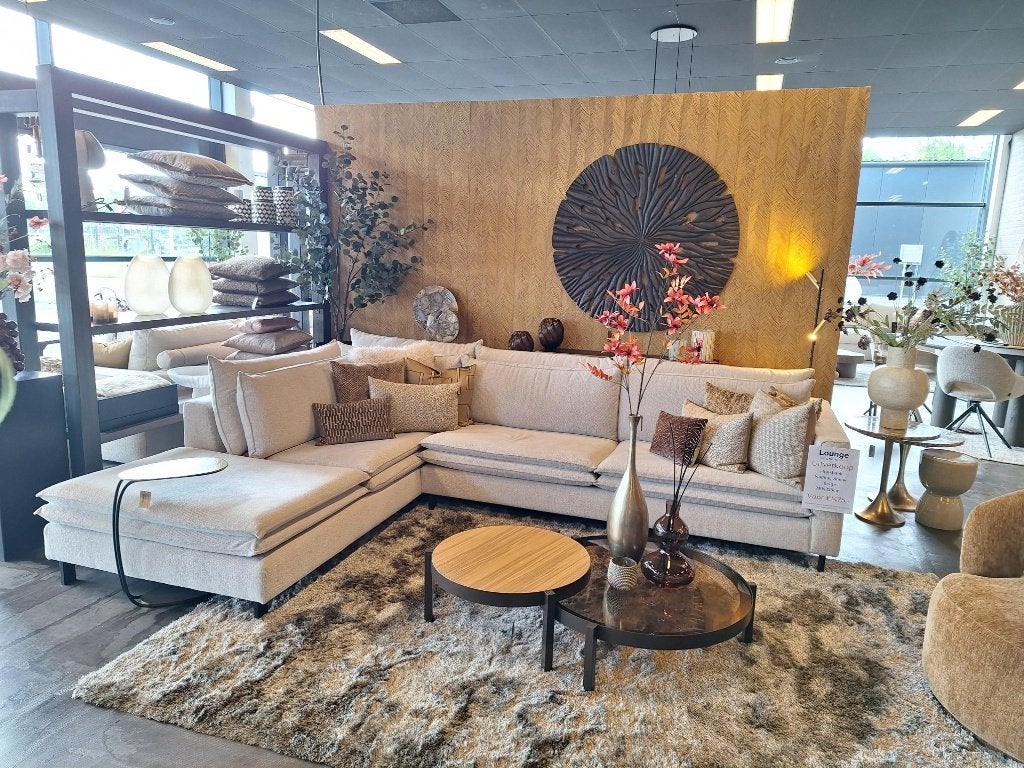Salontafelset WR Inspired, Ophalen, Glas, 50 tot 100 cm, Rond