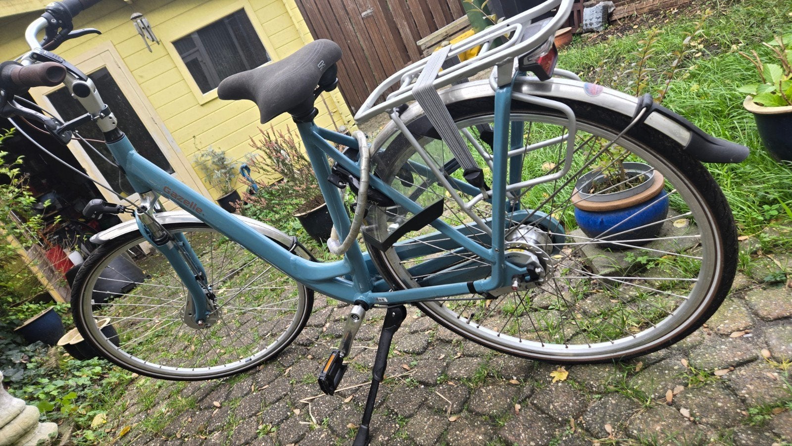 Gazelle Orange C7 Damesfiets – 7 Versnellingen – Lichtblauw, Ophalen, Gazelle, Versnellingen