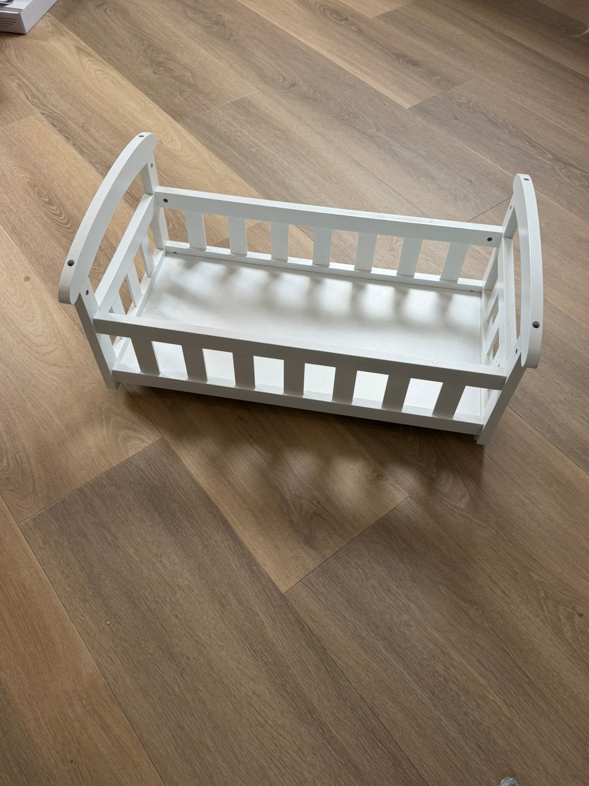 Poppenbedje wit, Kinderen en Baby's, Ophalen, Gebruikt, Babypop