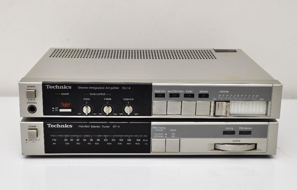 TECHNICS SU/ST-4 stereo-set., Overige merken, Gebruikt, Tuner of Radio, Losse componenten