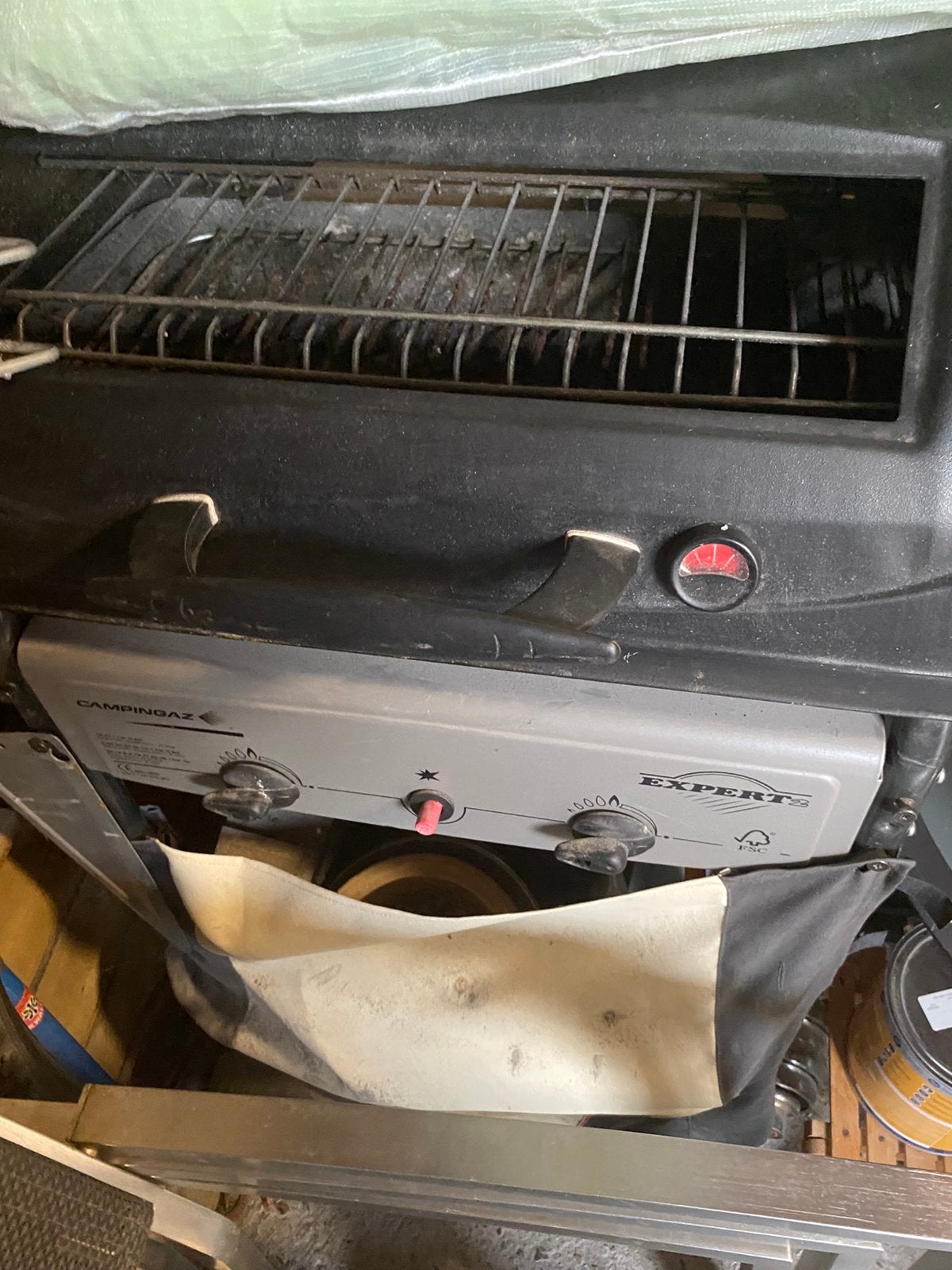 Campingaz Expert 2 Plus gasbarbecue, Ophalen of Verzenden, Zo goed als nieuw