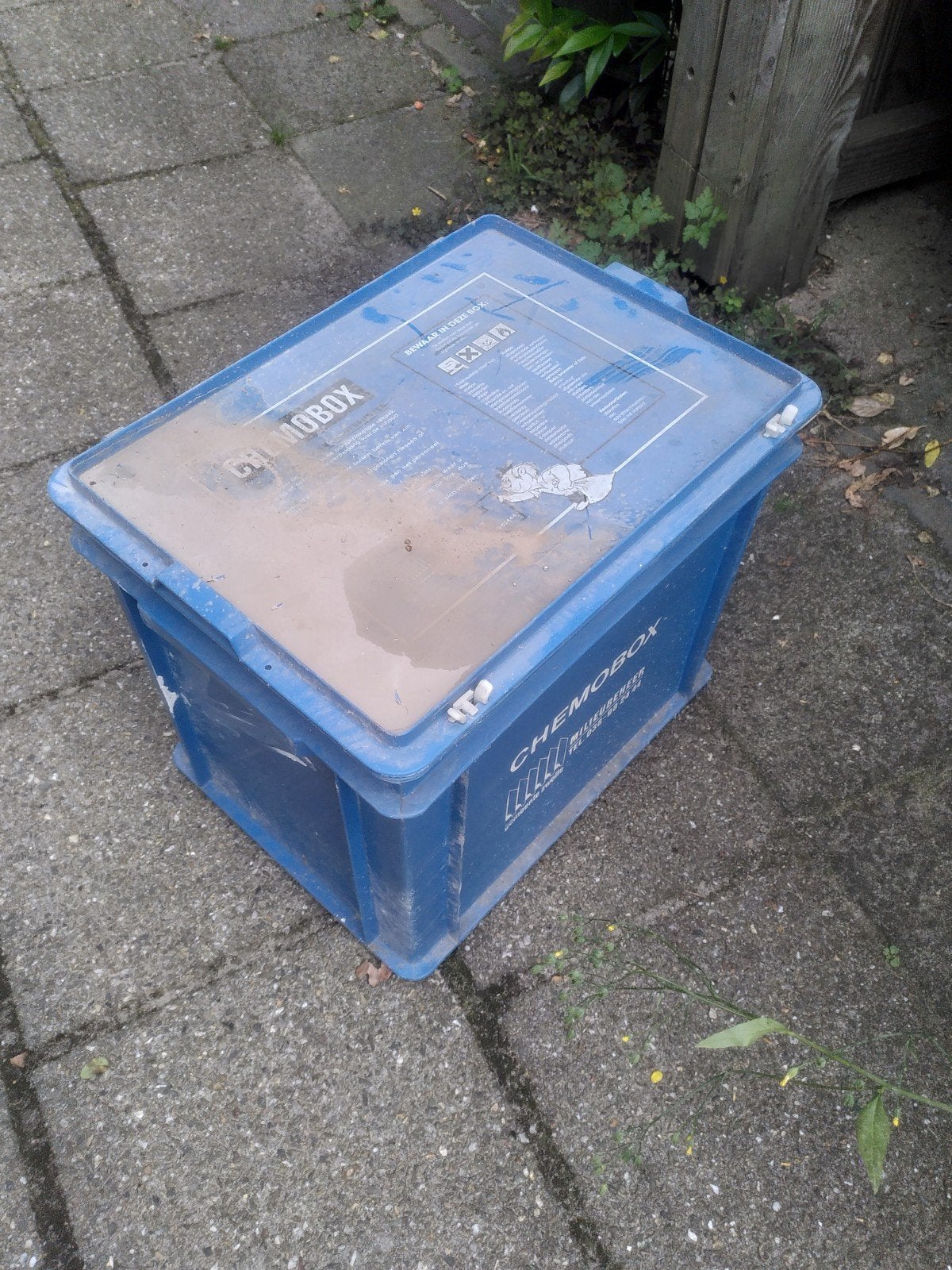Kunststof bak met deksel KCA box, Doe-het-zelf en Verbouw, Kratten en Dozen, Ophalen of Verzenden, 60 cm of meer, Minder dan 35 cm