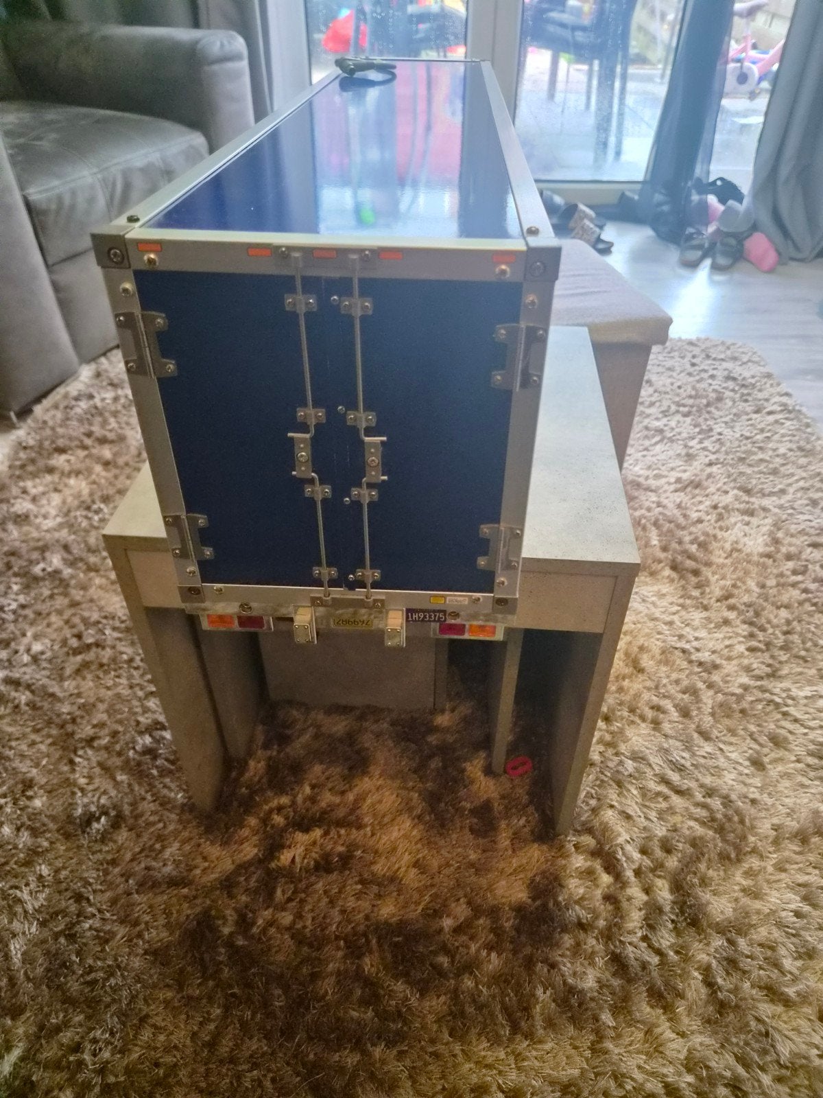 Tamiya Semi-Trailer, Hobby en Vrije tijd, Ophalen, Gebruikt, Groter dan 1:32, Truck
