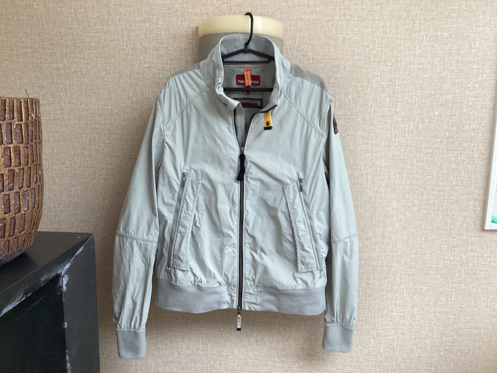 Parajumpers Windbreaker bomberjas, M, praktisch nieuw., Ophalen of Verzenden, Zo goed als nieuw, Grijs