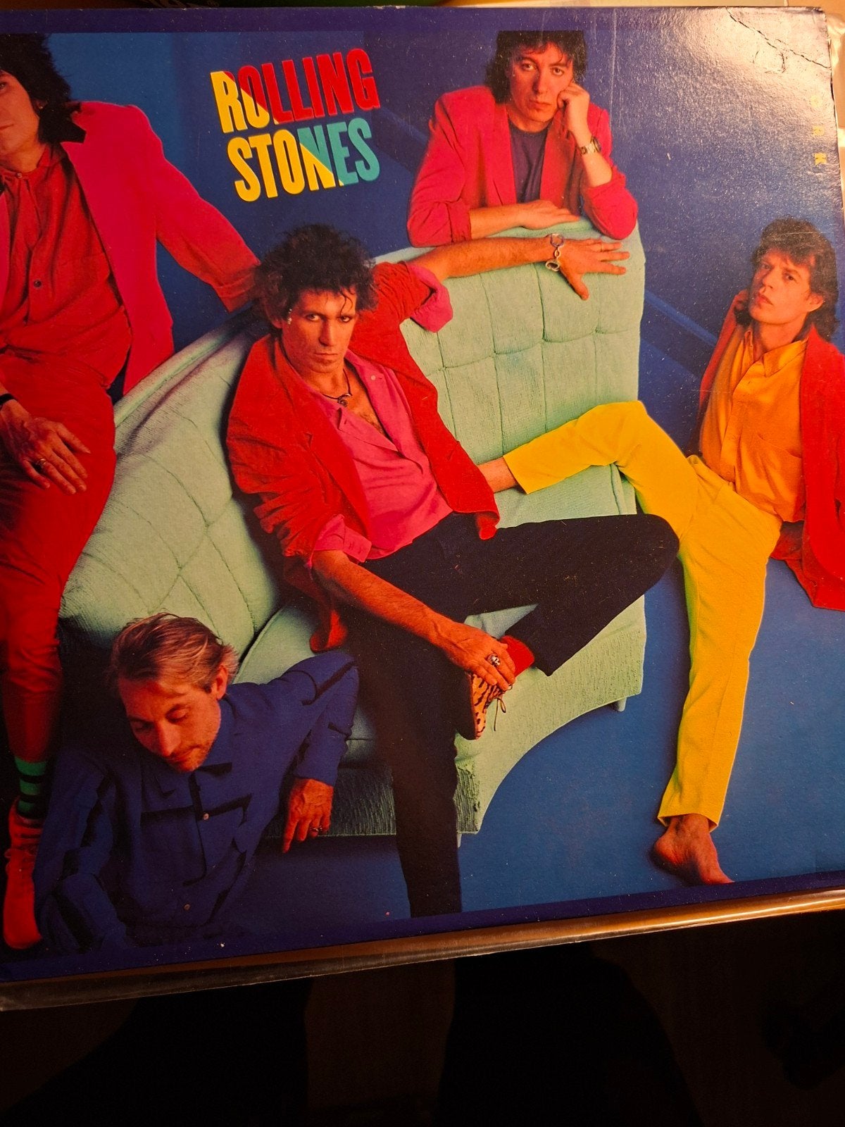 The Rolling Stones - Dirty Work LP (1986), LP, Rock, Gebruikt, Ophalen of Verzenden