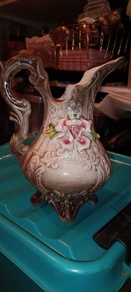 Vintage capodimonte kanvaas, Antiek en Kunst, Ophalen of Verzenden