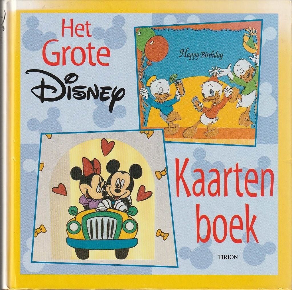 Het Grote Disney Kaartenboek(NIEUWSTAAT), Ophalen of Verzenden, Zo goed als nieuw, Overige onderwerpen