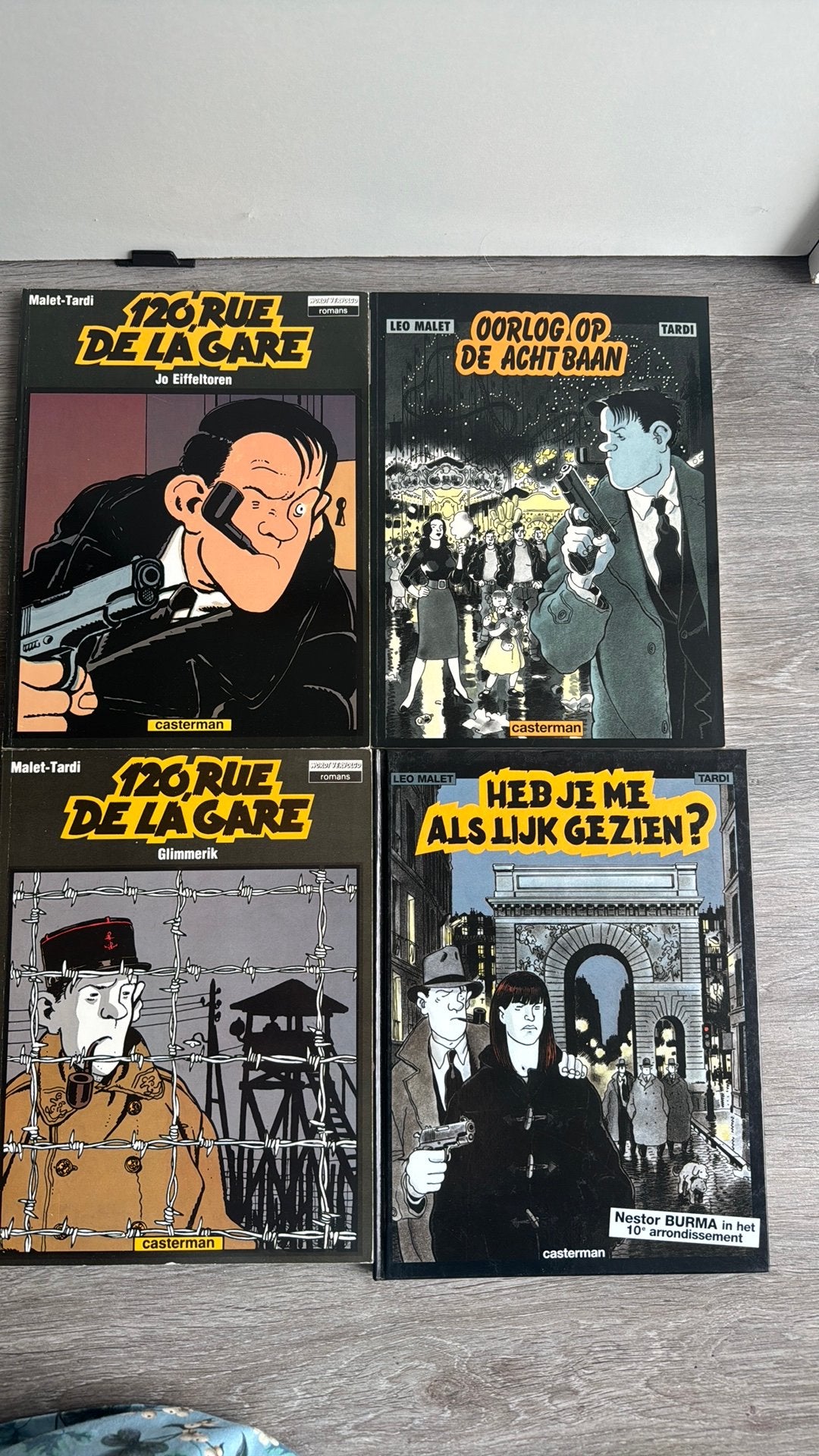 Set mooie stripboeken van Tardi, Boeken, Complete serie of reeks, Ophalen of Verzenden, Zo goed als nieuw