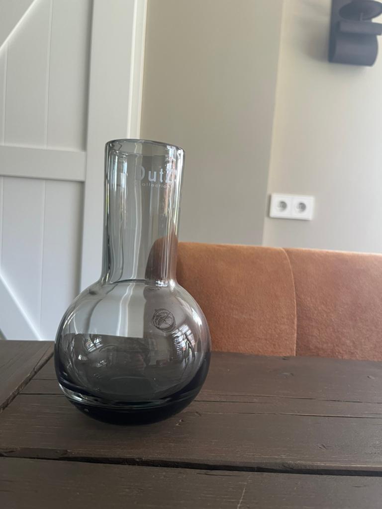 DutZ vaasje, Ophalen, Zwart, Nieuw, Glas