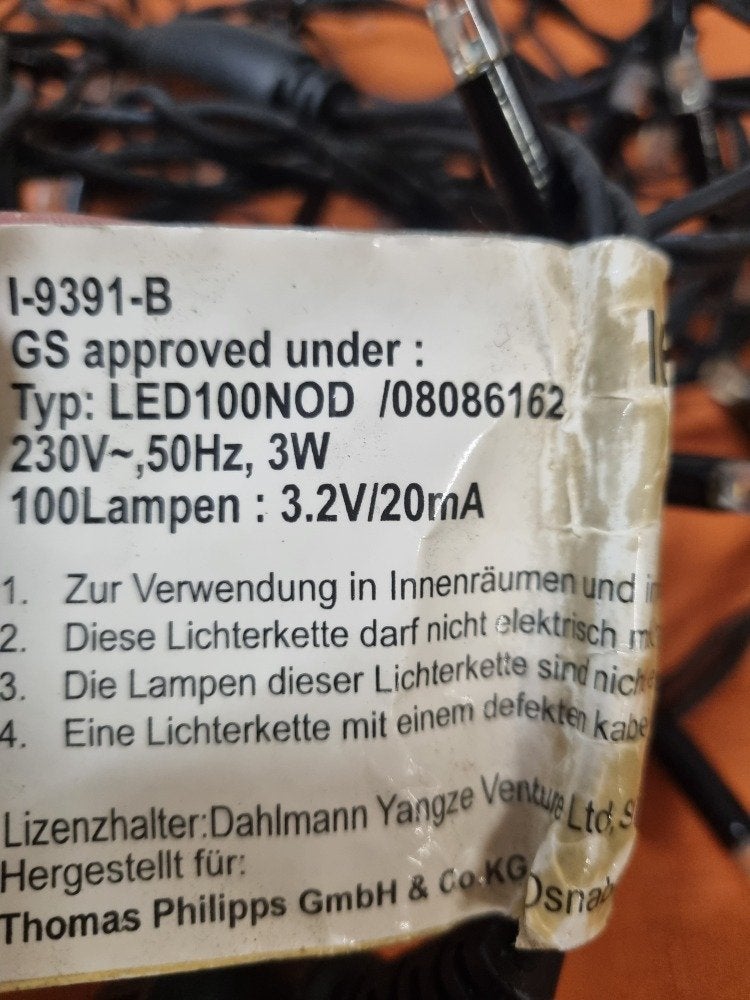 kerstverlichting 100 lampjes led groot 263b, Diversen, Ophalen of Verzenden, 'T Olde Gre-j, Info@toldegrej.nl, Endepoelstraat 20f Didam