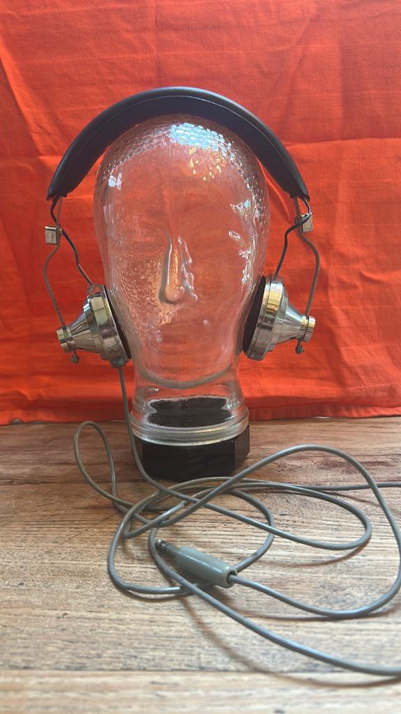 Shokai AH-27 ‘Cone' Koptelefoon - Space Age Design, Ophalen of Verzenden, Zo goed als nieuw, Overige merken